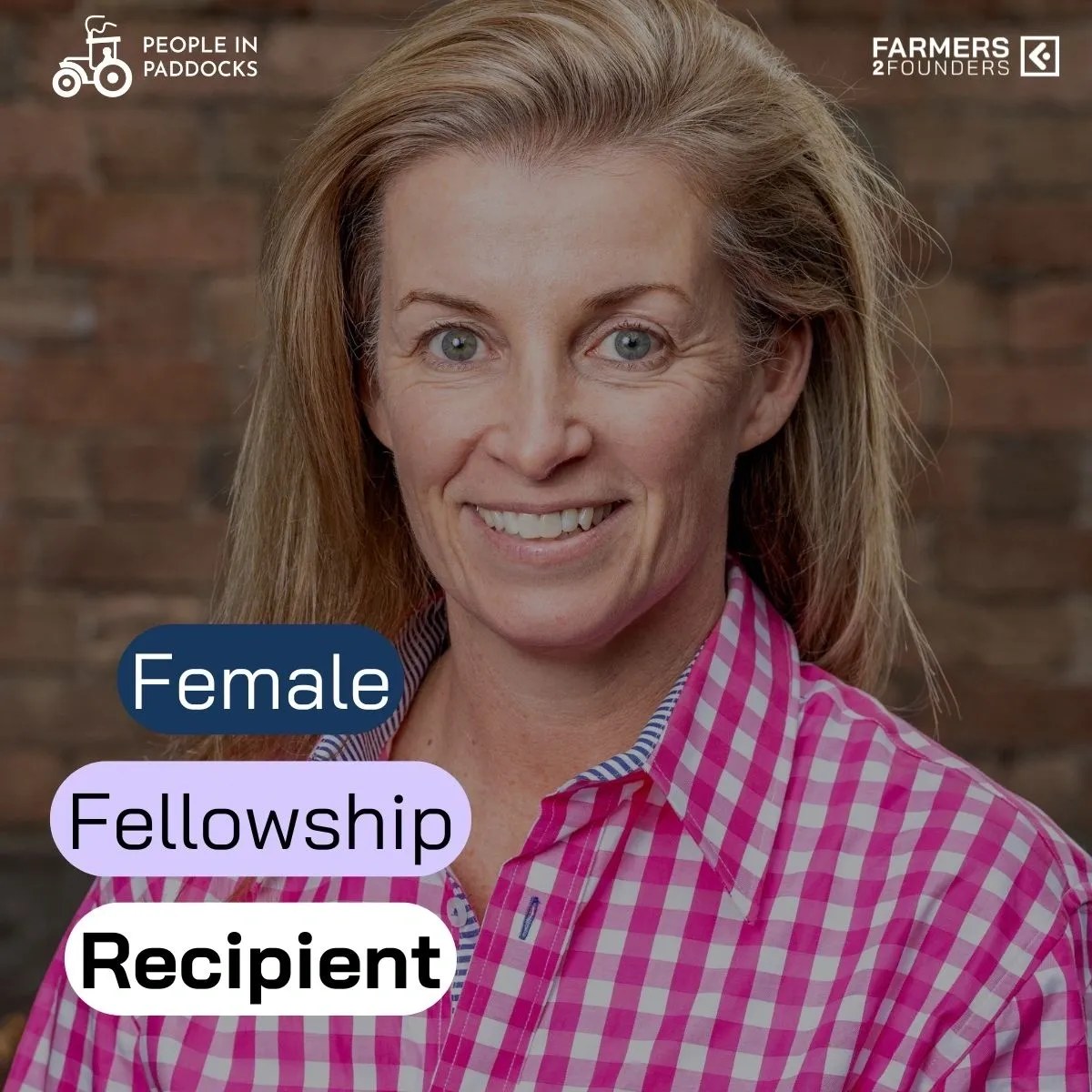 2025 Female Fellowship recipient
